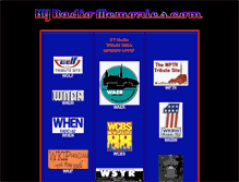Tablet Screenshot of nyradiomemories.com
